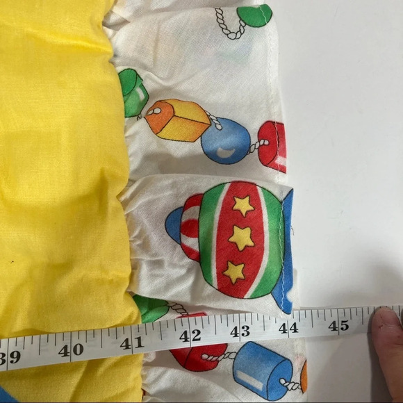 Vintage Baby Quilt/Wall hanging Red Calliope Animal Theme 1993, Puffy - Picture 3 of 5